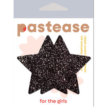 Load image into Gallery viewer, Pastease Sparkle Black Stars
