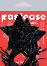 Load image into Gallery viewer, Pastease Star Tassel Black
