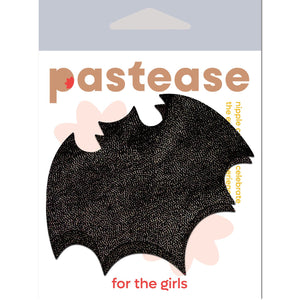 Pastease Liquid Black Bat Nipple Pasties