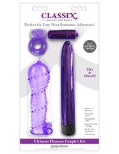 Load image into Gallery viewer, Classix Ultimate Pleasure Couples Kit Purple
