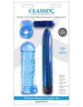 Load image into Gallery viewer, Classix Ultimate Pleasure Couples Kit Blue
