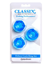 Load image into Gallery viewer, Classix Deluxe Cock Ring Set Set
