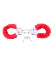 Load image into Gallery viewer, Fetish Fantasy Beginners Furry Cuffs Red
