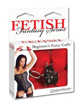 Load image into Gallery viewer, Fetish Fantasy Beginners Furry Cuffs Red
