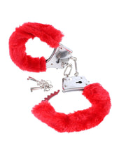 Load image into Gallery viewer, Fetish Fantasy Beginners Furry Cuffs Red
