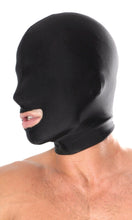 Load image into Gallery viewer, Fetish Fantasy Spandex Open Mouth Hood
