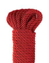 Load image into Gallery viewer, Fetish Fantasy Series Deluxe Silk Rope Red
