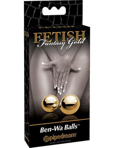 Fetish Fantasy Gold Ben Wa Balls