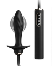 Load image into Gallery viewer, Anal Fantasy Elite Auto-throb Inflatable Plug Black
