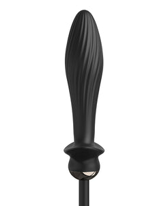 Anal Fantasy Elite Auto-throb Inflatable Plug Black