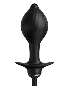 Anal Fantasy Elite Auto-throb Inflatable Plug Black