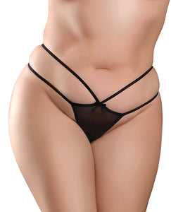 (d) Hookup Panties Triple Teas Xl-xxl