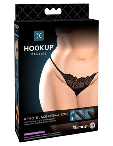 (d) Hookup Panties Lace Peek-a Xl-xxl