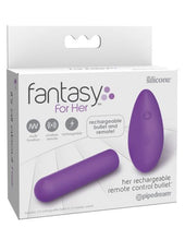 Load image into Gallery viewer, Fantasy For Her Her Remote Control Rechargeable Bullet
