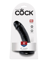 Load image into Gallery viewer, King Cock 6 In Cock Black
