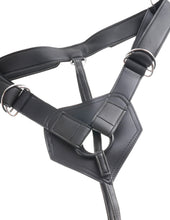 Load image into Gallery viewer, King Cock Strap On Harness W/ 8 In Cock Brown
