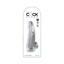 Load image into Gallery viewer, King Cock Clear 7.5in W/ Balls
