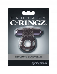 Fantasy C Ringz Vibrating Super Ring Black