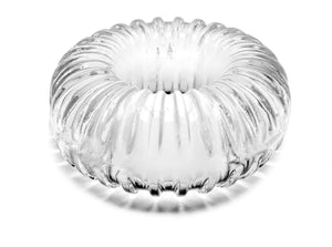 Ribbed Ring Ice Clear