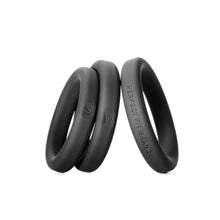 Load image into Gallery viewer, Xact Fit Silicone Rings #14 #15 #16 Black
