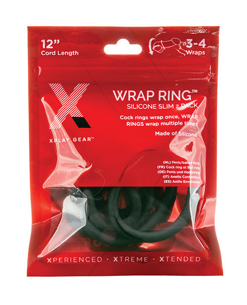 Xplay Silicone 12 Slim Wrap Ring 