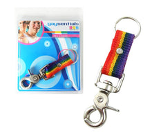 Load image into Gallery viewer, Nylon Key Tag W/scissor Snap
