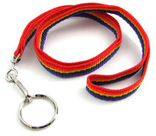 Load image into Gallery viewer, Nylon Lanyard W/key Ring
