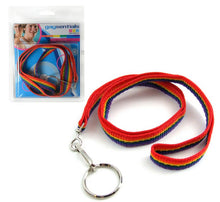 Load image into Gallery viewer, Nylon Lanyard W/key Ring
