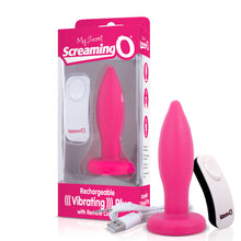 Load image into Gallery viewer, My Secret Remote Vibrating Plug Pink
