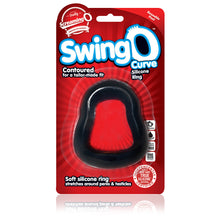 Load image into Gallery viewer, Screaming O Swing O Curved Black C-ring
