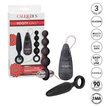 Load image into Gallery viewer, Booty Call Booty Vibro Kit Black
