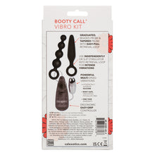 Load image into Gallery viewer, Booty Call Booty Vibro Kit Black
