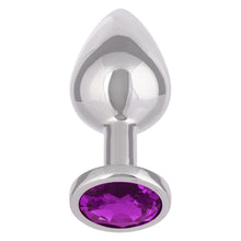 Load image into Gallery viewer, Jewel Large Amethyst Plug
