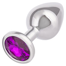 Load image into Gallery viewer, Jewel Large Amethyst Plug
