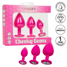 Load image into Gallery viewer, Cheeky Gems 3pc Set Pink
