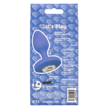 Load image into Gallery viewer, Cheeky Gems Vibrating Probe Medium Blue
