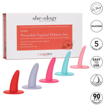 Load image into Gallery viewer, She-ology 5pc Vaginal Dilator Set
