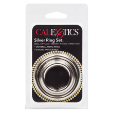 Load image into Gallery viewer, Silver Ring 3 Piece Set
