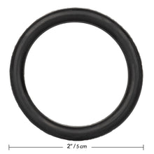 Load image into Gallery viewer, Rubber Ring Black Medium
