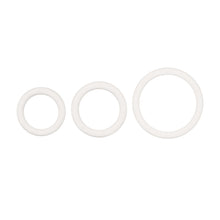 Load image into Gallery viewer, Rubber Ring White 3pc Set
