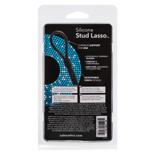 Load image into Gallery viewer, Silicone Stud Lasso Black
