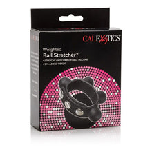 Load image into Gallery viewer, Weighted Ball Stretcher Black
