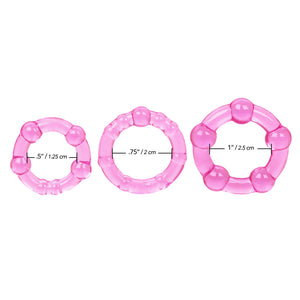 Island Rings-pink