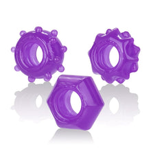 Load image into Gallery viewer, Reversible Ring Set Purple
