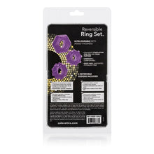 Load image into Gallery viewer, Reversible Ring Set Purple
