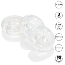 Load image into Gallery viewer, Set Of 3 Silicone Stacker Rings
