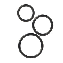 Load image into Gallery viewer, Silicone Support Rings Black
