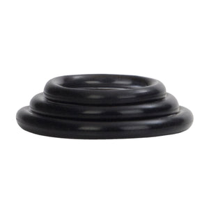 Silicone Support Rings Black