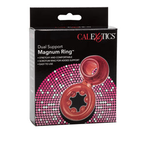 Dual Support Magnum Ring Red