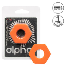 Load image into Gallery viewer, Alpha Liquid Silicone Prolong Sexagon Ring
